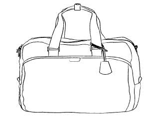 agnès b. bags drawing
